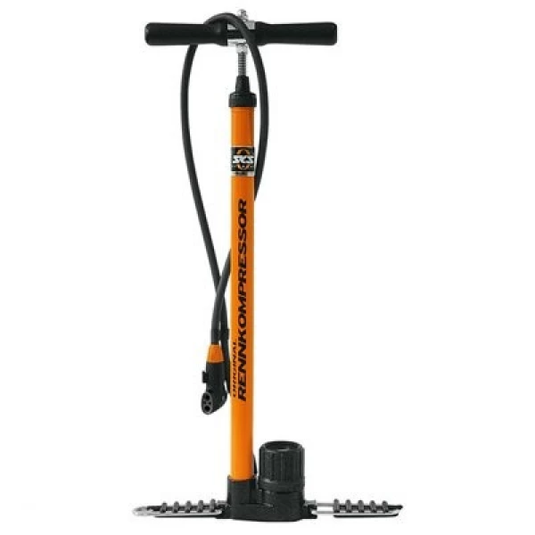Fietspomp SKS Rennkompressor met drukmeter en EVA kop
