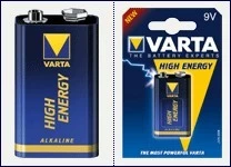 Batterij 9V Varta Alkaline - Afbeelding 2