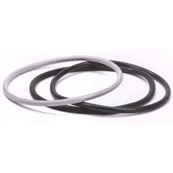 Hoepelovertrek 26 inch zwart glad silicone