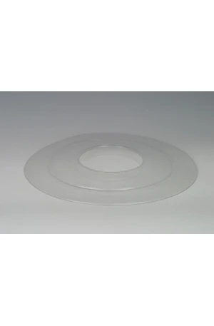 Spaakbeschermer 20 inch helder 4-6 punts incl.4 trekbandjes p.stuk