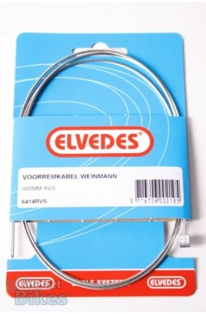 Binnenkabel ton/nippel 900mm 7x6mm verzink