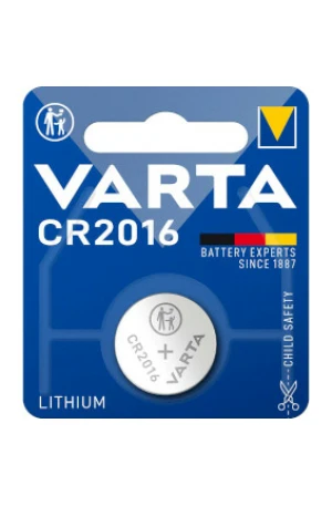 Batterij CR1216 3V 87mAh lithium knoopcel blisterverpakking