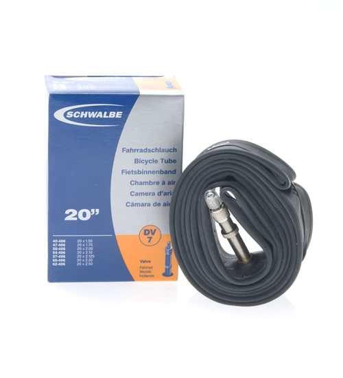 Binnenband DV7 20 inch (40/62-406) Schwalbe - Afbeelding 2