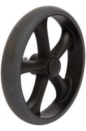 Wiel 8x1.1/4 (200x35) zwart plat profiel Topro achterwiel