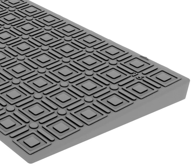 Drempelhulp 16mm hoogte (LxB) 1000x150mm inclusief 4 stuks Quickpads 3M