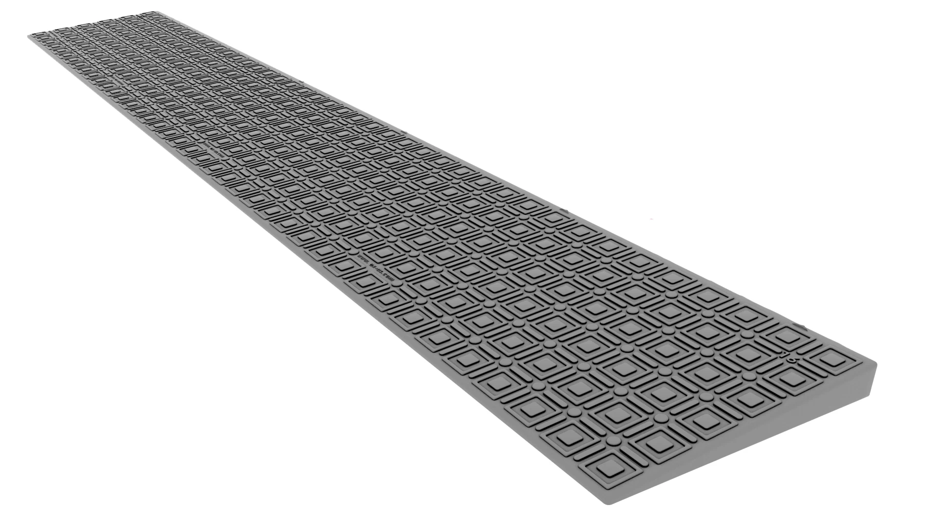 Drempelhulp 16mm hoogte (LxB) 1000x150mm inclusief 4 stuks Quickpads 3M - Afbeelding 6