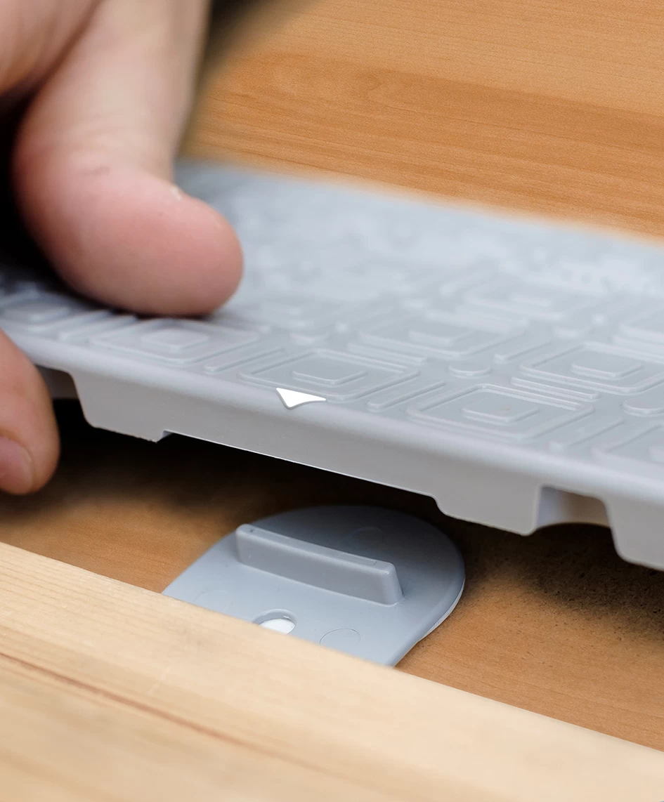 Drempelhulp 16mm hoogte (LxB) 1000x150mm inclusief 4 stuks Quickpads 3M - Afbeelding 4