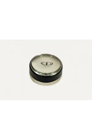 PikoButton 50, smal, lichte activeringskracht (75 gram), kleur Zilver