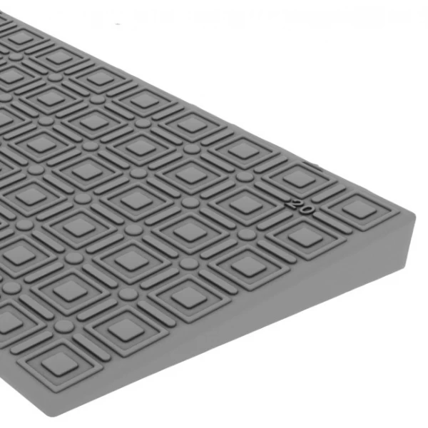 Drempelhulp 20mm hoogte (LxB) 1000x150mm inclusief 5 stuks 3M Quicktapes