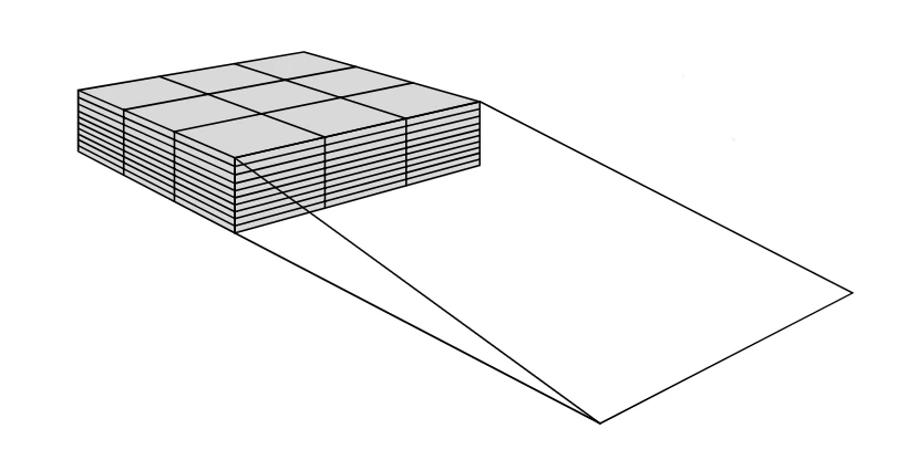 Drempelhulp platform-kit voor binnengebruik 75 x 75cm, hoogte 18 - 19,6 centimeter