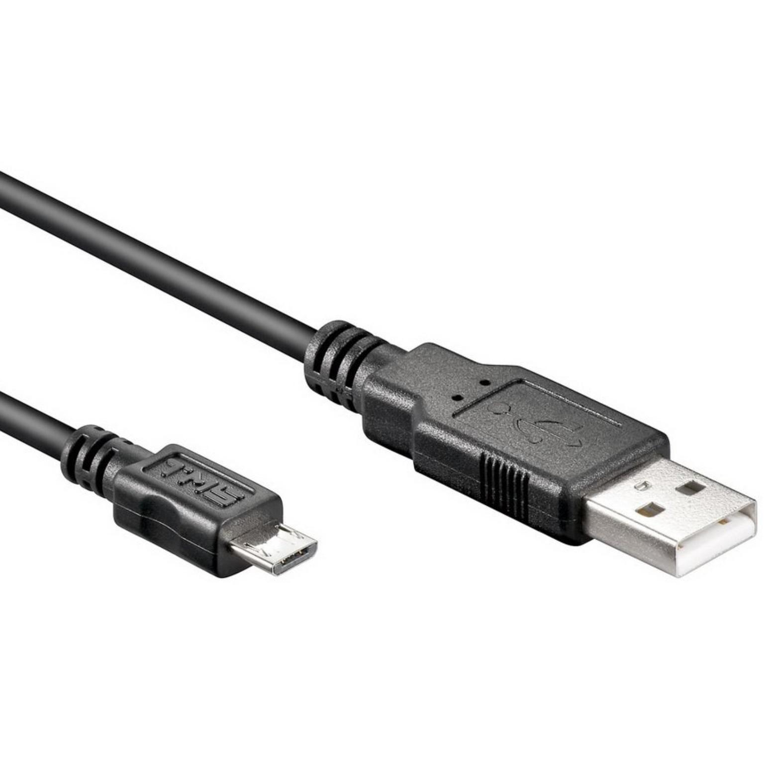 Verward Maak leven auteursrechten USB kabel A naar B (micro) 0,3 meter - Silema
