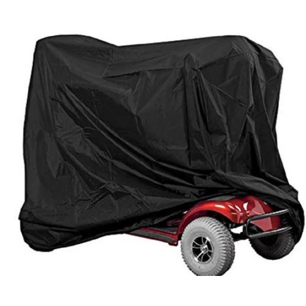 Afdekhoes scootmobielen maat XL, kleur zwart (geschikt voor o.a. Elite 2/Trophy) afm.140x170x74cm - Afbeelding 5