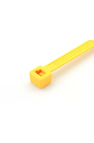 Kabelbinder geel 100x25mm per 100 stuks