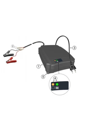 Oplader voor Lithium accu's 14,6V-10Ah pbq LiFe (tafellader)