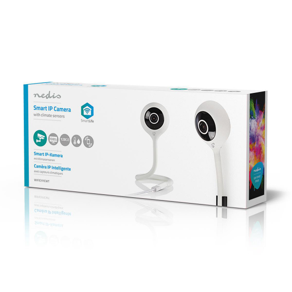 Wi-Fi smart IP-camera | Klimaatsensor | Full-HD 1080p - Afbeelding 10