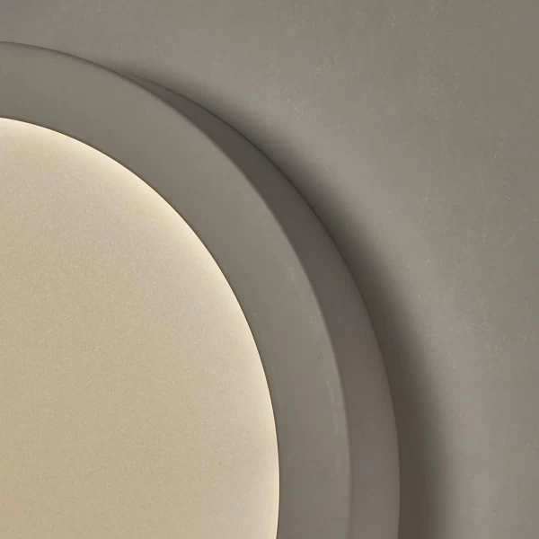 Wi-Fi Smart Plafondlamp | Rond | ø 30 cm | Warm tot Koel Wit | 1400 lm | 18 W | Slank Design | Aluminium - Afbeelding 9