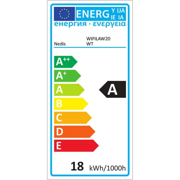 Wi-Fi Smart Plafondlamp | Rond | ø 30 cm | Warm tot Koel Wit | 1400 lm | 18 W | Slank Design | Aluminium - Afbeelding 10