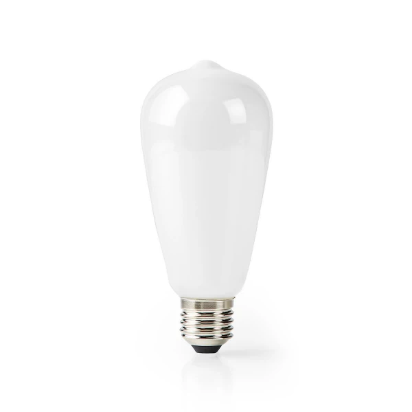 Wi-Fi Smart LED-Lamp | E27 | ST64 | 5 W | 500 lm | Wit - Afbeelding 3