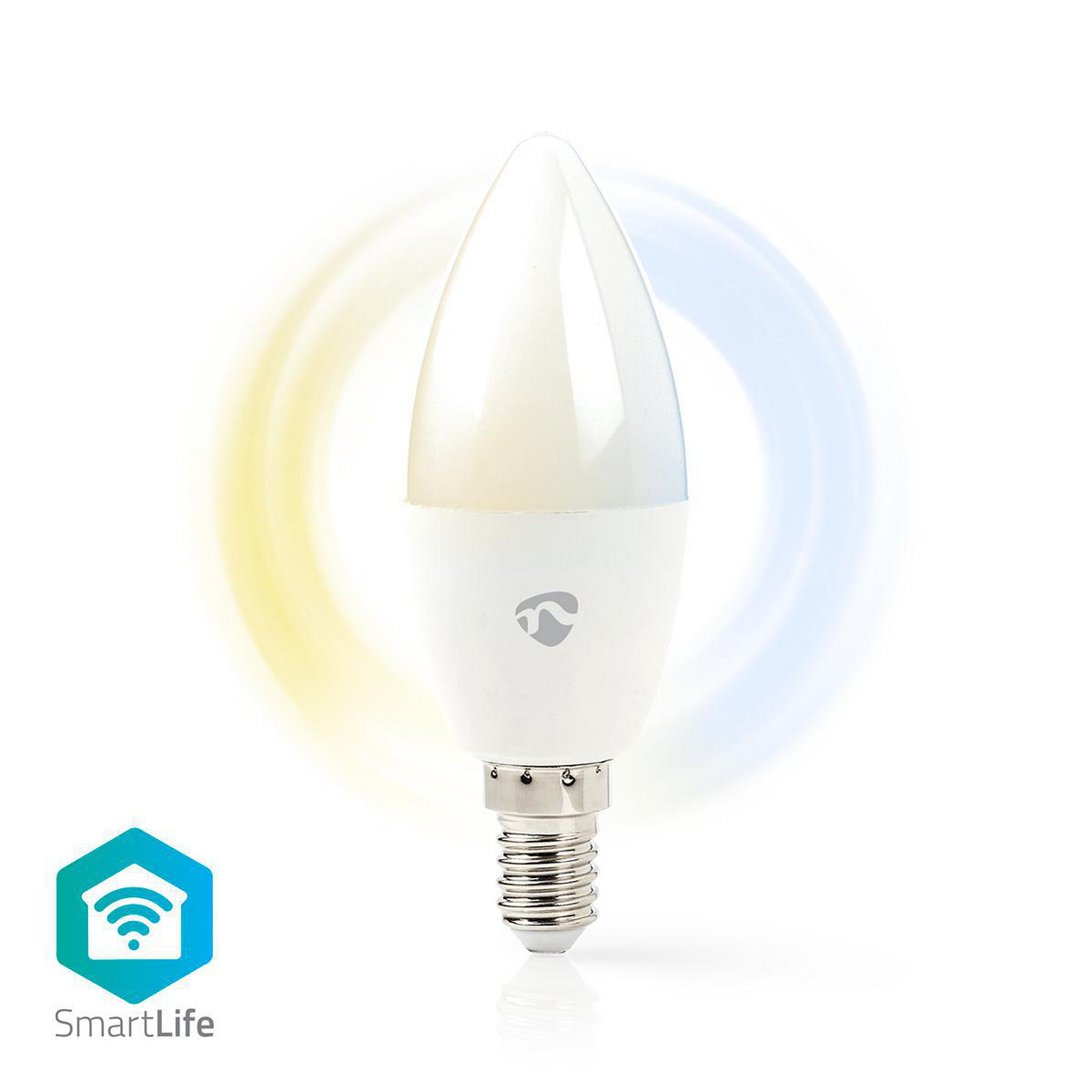 Motivatie bidden Voorgevoel Wi-Fi smart LED-lamp | Warm- tot Koud-Wit | E14 - Silema