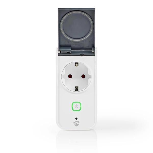 Wi-Fi Smart Stekker voor Buiten | Spatwaterbestendig | IP44 | Verbruiksmonitor | Schuko Type F | 16 A - Afbeelding 3