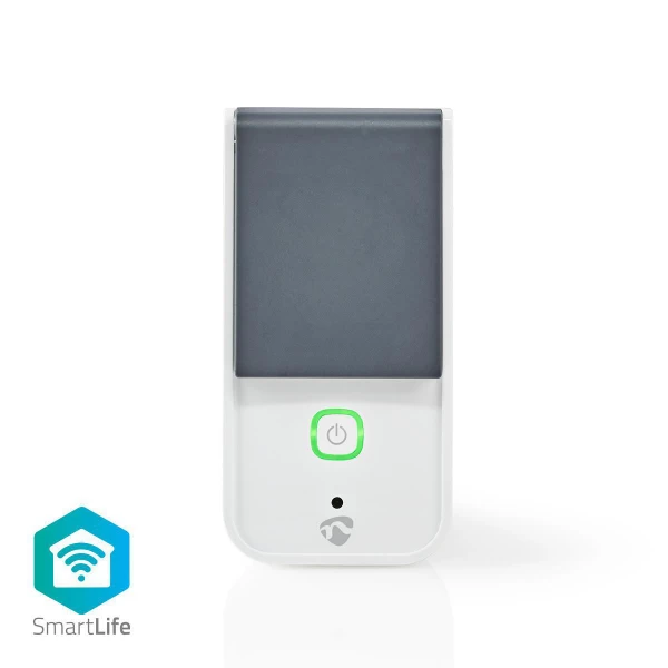 Wi-Fi Smart Stekker voor Buiten | Spatwaterbestendig | IP44 | Verbruiksmonitor | Schuko Type F | 16 A