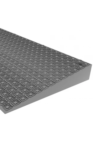 Drempelhulp 56mm hoogte (LxB) 1000x325mm inclusief 5 stuks 3M Quicktapes