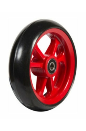 5" Fiber wielen (125x34) in Spinergy spaak kleuren met zwarte band, 25mm as