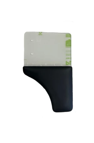 Werkblad college plexiglas 480x295x8mm incl.gaten en polstering rechterzijde