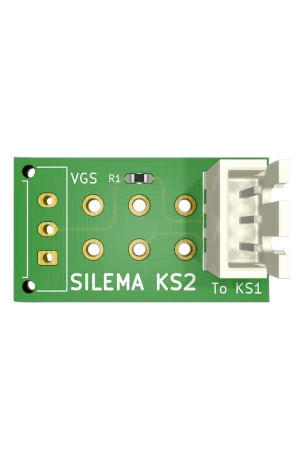 Print voetgas compleet incl.schakelaar, type KS2X (excl.schakelaarkap)