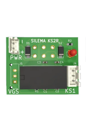Print voetgas compleet incl.schakelaar, type KS2R (excl.schakelaarkap)