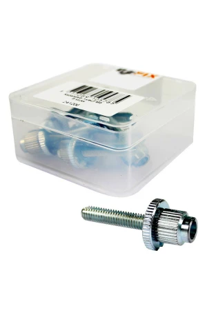 Kabelstelbout M6 met gleuf, doosje van 6 stuks