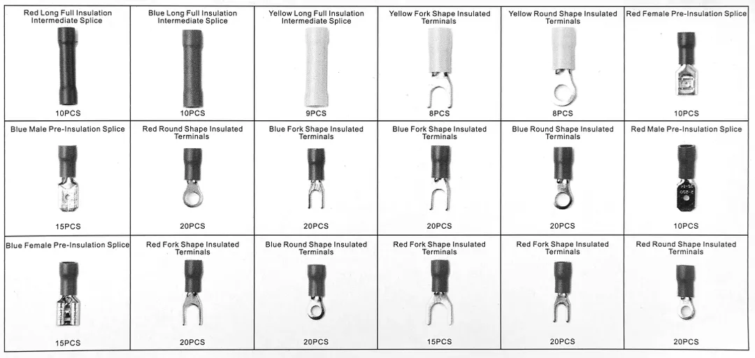 Assortimentsdoos Kabelschoenen 270-delig - Afbeelding 2