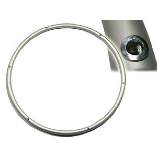 Hoepel 20" 4-gaats aluminium zilver