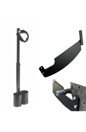 Stokhouder trophy 6 incl.montageset (combinatie-levering)