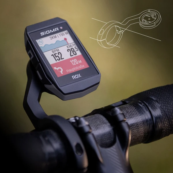 Kilometerteller Sigma Rox 11.1 Evo GPS Fietsnavigatie HR - Zwart - Afbeelding 5