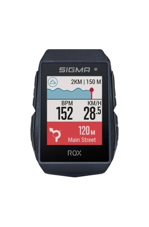 Kilometerteller Sigma Rox 11.1 Evo GPS Fietsnavigatie HR - Zwart