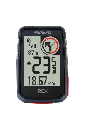 Kilometerteller Sigma Rox 2.0 GPS Fietsnavigatie + Stuurhouder - Zwart