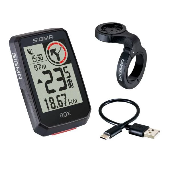 Kilometerteller Sigma Rox 2.0 GPS Fietsnavigatie + Stuurhouder - Zwart - Afbeelding 6