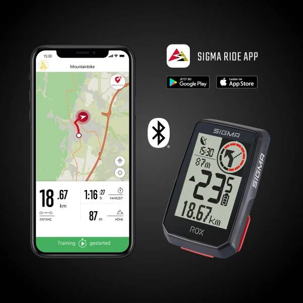 Kilometerteller Sigma Rox 2.0 GPS Fietsnavigatie + Stuurhouder - Zwart - Afbeelding 3