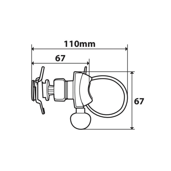 Opti-Line Belt, Riem Stuurbevestiging - Afbeelding 2