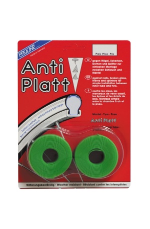 Proline lekstrip Antiplat 37mm 28“x1.5/8“x1.3/8“ (37/47-622), groen