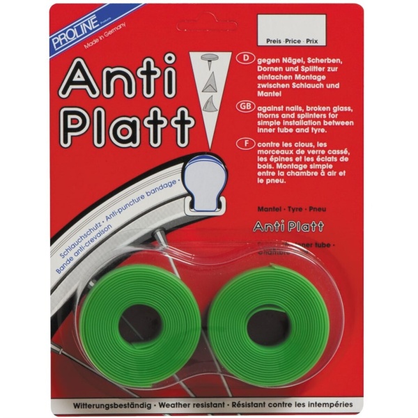 Proline lekstrip Antiplat 37mm 28“x1.5/8“x1.3/8“ (37/47-622), groen