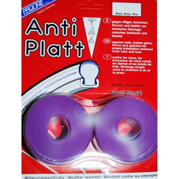 Proline lekstrip Antiplat 57mm 29“, paars