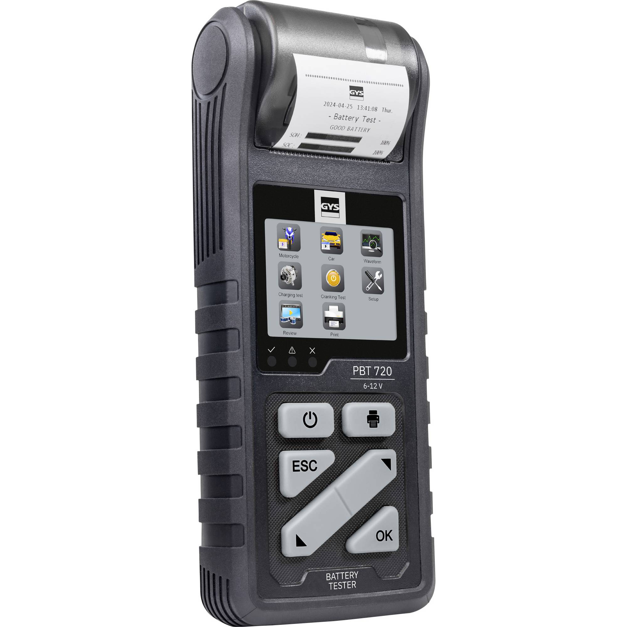 Gys Accu-/Batterijtester type BT720 - Afbeelding 4