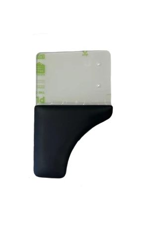 Werkblad college plexiglas 480x295x8mm incl.gaten en polstering Linkerzijde